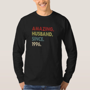 T-shirt Mari Extraordinaire depuis 1996 26 ans Mariages