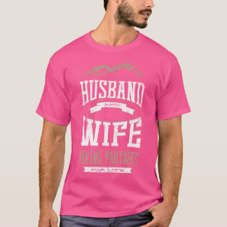 T-shirt Mari Femme Partenaires Randonnée Aventure Matchi
