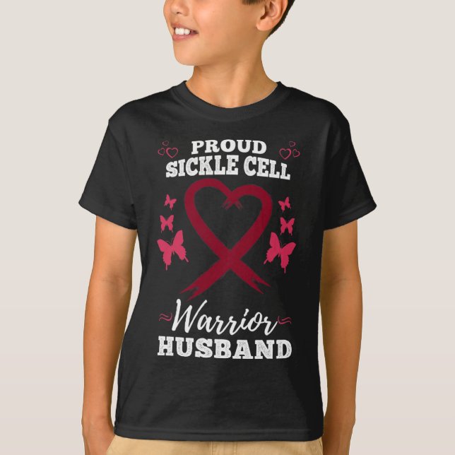 T-shirt Mari Fier Sickle Cell Guerrier Mari Sickle Cell (Devant)