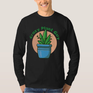 T-shirt Mari Fou De Plantes époux  Citation De Jardinage p