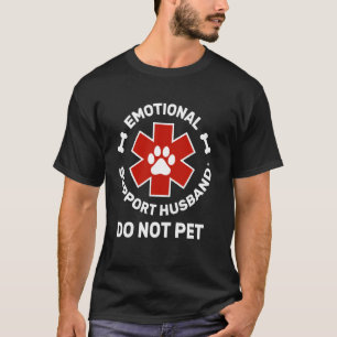T-shirt Mari Fun Émotionnel Soutien Ne Caressez Pas Les Ho