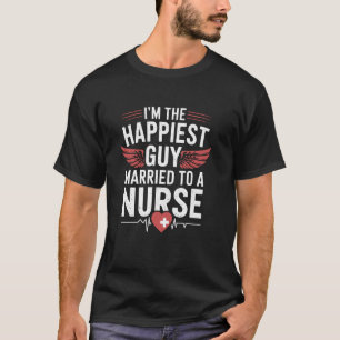 T-shirt Mari infirmier et femme infirmière dessinent une i