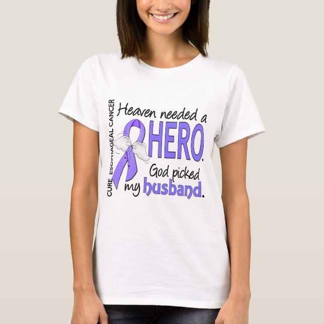 T-shirt Mari oesophagien de Cancer de héros nécessaire de (Devant)