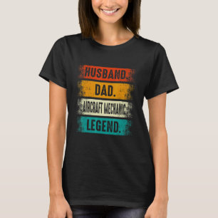 T-shirt Mari papa Aéronef Mécanique Aéronefs Mécanique