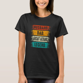 T-shirt Mari papa Aéronef Mécanique Aéronefs Mécanique F