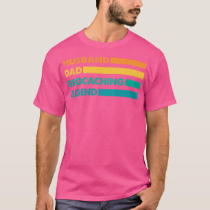 T-shirt Mari papa Geocaching Légende Père Daddy Geoca