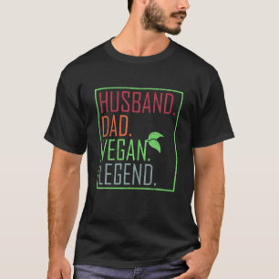 T-shirt Mari Papa Vegan Légende Go Vegan