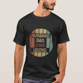 T-shirt Mari Papy Luge Légende Fête des Pères