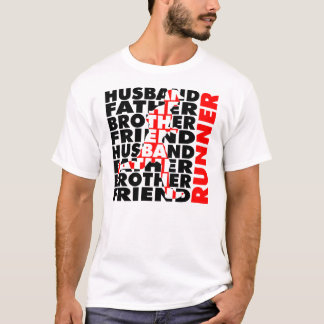 T-shirt Mari, père, COUREUR