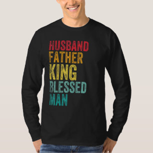 T-shirt Mari Père King Béni Homme Fête des pères Mens H
