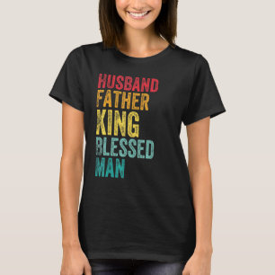 T-shirt Mari Père King Béni Homme Fête des pères Mens H