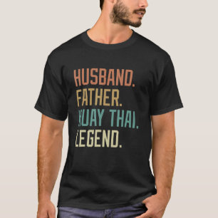 T-shirt Mari père Muay Thai légende Fête des pères naissan