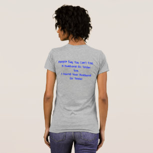 T-shirt Mari sur Tinder