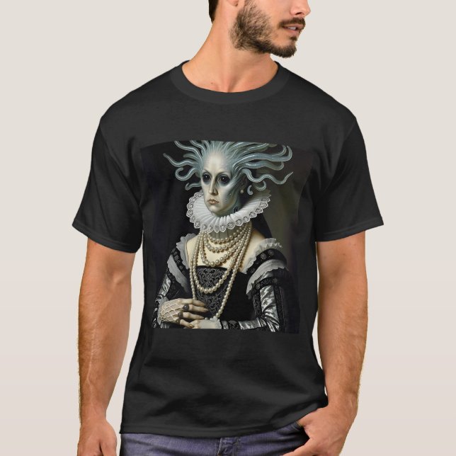 T-shirt Maria Von EctoTen'tacles un citoyen effrayant d'In (Devant)