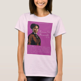 T-shirt Maria W. Stewart - Figures de l'histoire américain