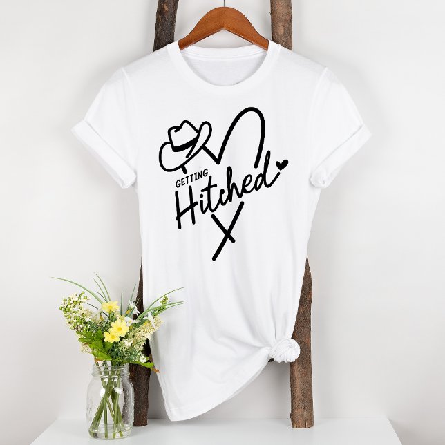 T-shirt Mariage Amusant Cœur Fiancée (Créateur téléchargé)