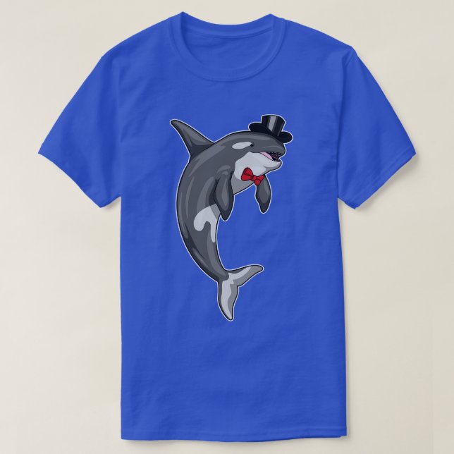 T-shirt Mariage Cylindre Orca Toilettage (Design devant)
