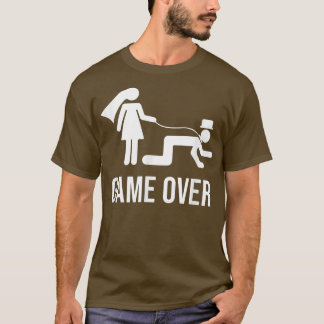 T-shirt Mariage de célibataire sarcastique Mariée demoisel