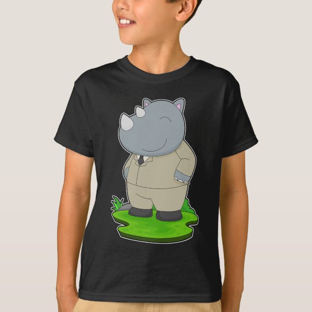 T-shirt Mariage de chambre Rhino (Devant)