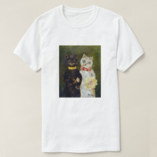 T-shirt Mariage de chat, Louis Wain