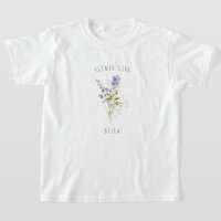 Mariage de Fleur sauvage d'aquarelle bleu Flower G