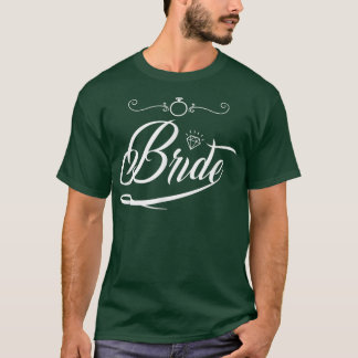 T-shirt Mariage de la mariée Bachelorette Parti mariage Br