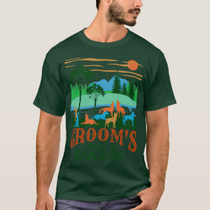 T-shirt Mariage de la meute de loups du marié