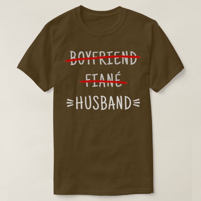 T-shirt Mariage de marionnette de fiance 2 (Design devant)