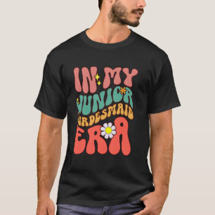 T-shirt Mariage de mon ère de demoiselle d'honneur junior 