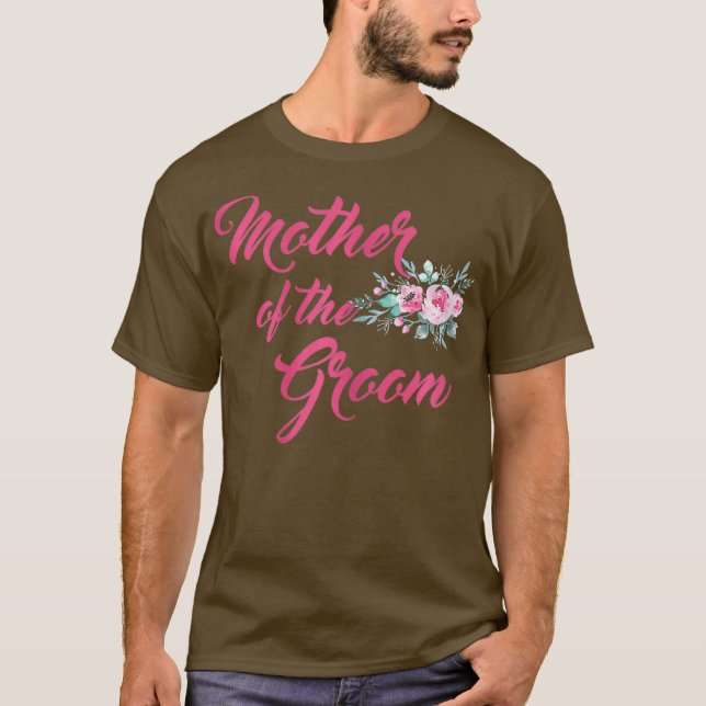 T-shirt Mariage de Peonies Femmes Mariée de la Mariée de l (Devant)