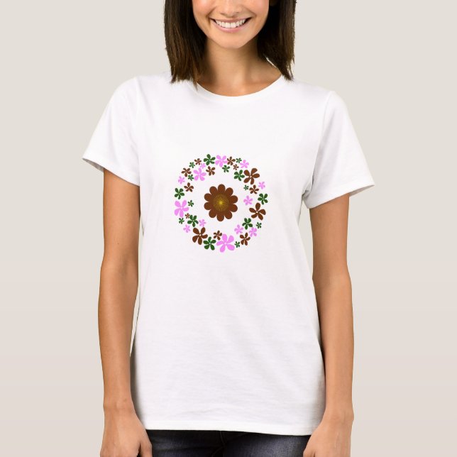 T-shirt Mariage de Personnaliser monographique (Devant)