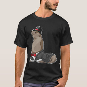 T-shirt Mariage de toilettage de phoque