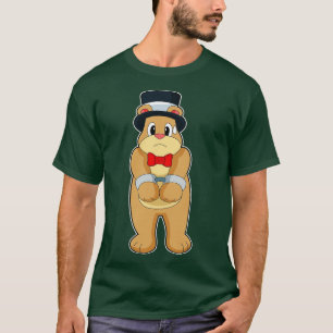 T-shirt Mariage des menottes de la chambre d'ours