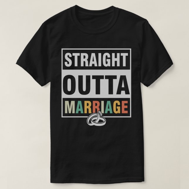 T-shirt Mariage direct (Design devant)