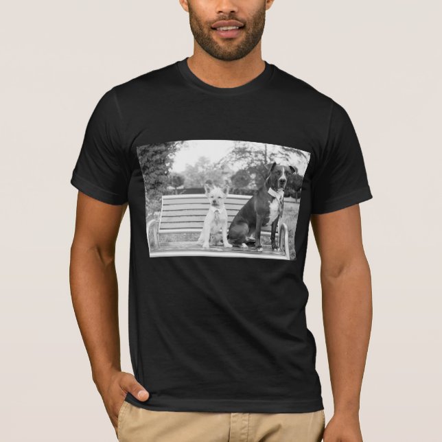 T-shirt mariage Doggie (Devant)