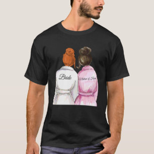 T-shirt Mariage & douche de mariée Matrone d'honneur 5