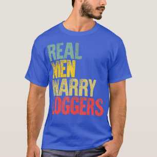 T-shirt Mariage Drôle Les Hommes Réels Épousent les Bûche