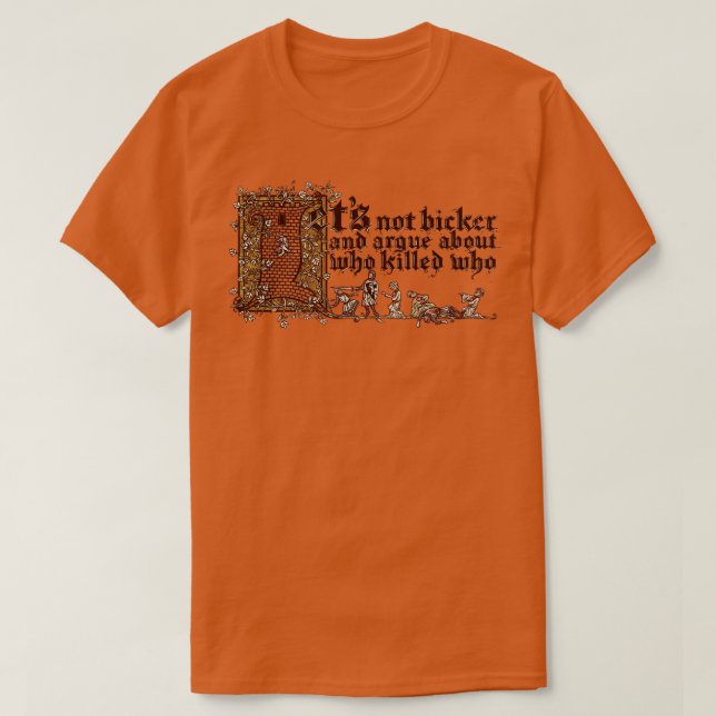 T-shirt Mariage du château de marais (Design devant)