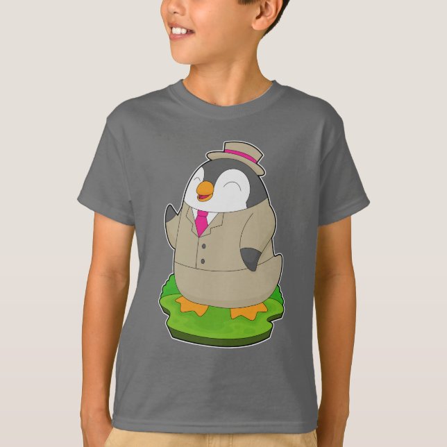 T-shirt Mariage en costume de manchot (Devant)