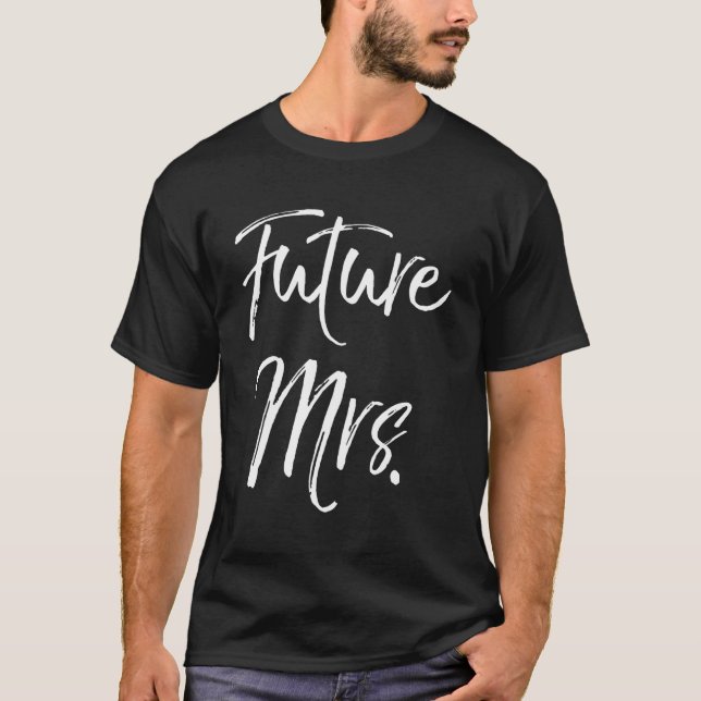 T-shirt Mariage Enet For Fiance Future Mme (Devant)