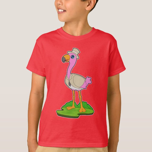 T-shirt Mariage Flamant rose Groom (Devant)