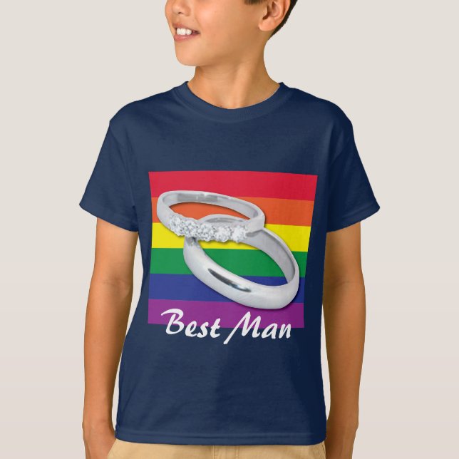 T-shirt Mariage gay lesbien (Devant)