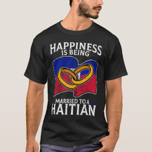 T-shirt Mariage haïtien Haïti Marié Patrimoine Marié Cultu