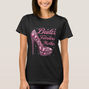 T-shirt Mariage heureux de la mariée fabuleuse de maman Jo