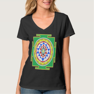 T-shirt Mariage hindou indien pour Indiens Diagramme Sri Y