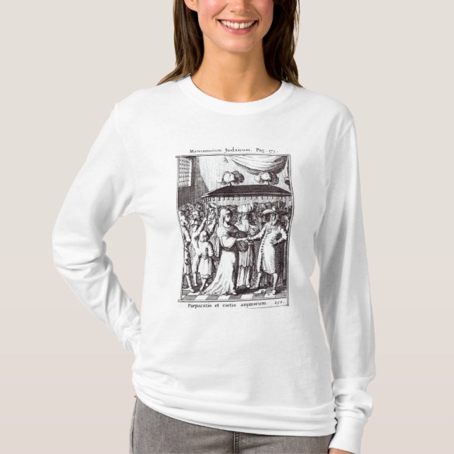 T-shirt Mariage juif (Devant)