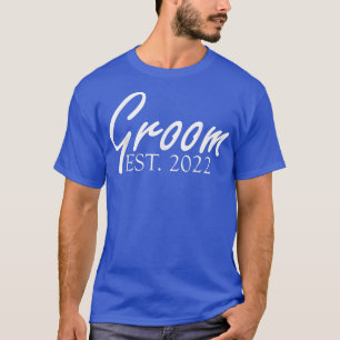 T-shirt Mariage jumelé mariée et chambre Groom Est 2022