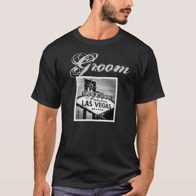 T-shirt Mariage Las Vegas (Devant)