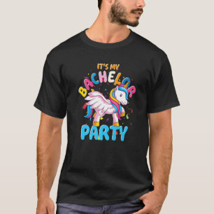 T-shirt Mariage Licorne Enterrement Vie Garçon Hommes Mari