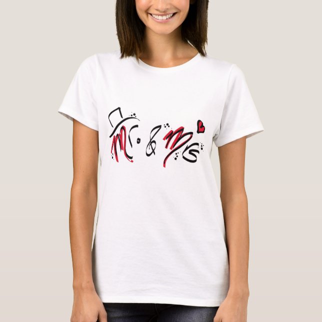 T-shirt Mariage M. et Mme (Devant)